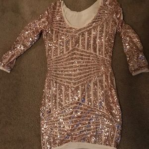 Tobi sequin dress